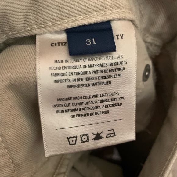 Citizens Of Humanity Burned Quartz Denim Shorts Sz 31 - Picture 5 of 10